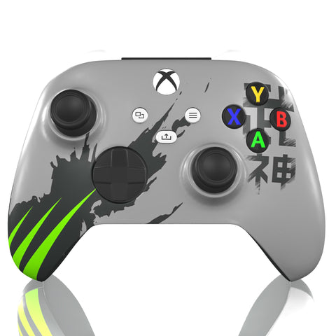 Custom Controller Microsoft Xbox Series X - Xbox One S - Genji Shimada Brothers Overwatch Japanese Dragon Blade I Need Healing FPS First Person Shooter