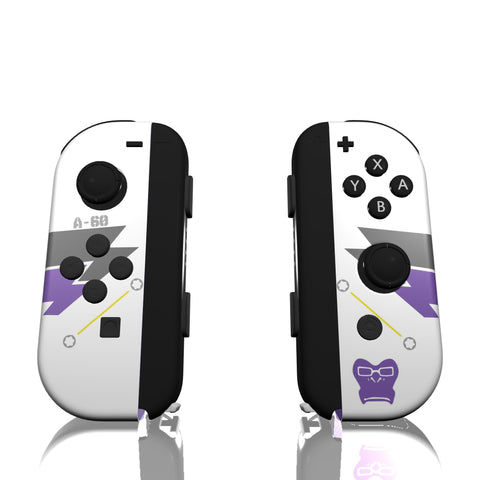 Custom Controller Nintendo Switch Joycons - Winston Overwatch Scientist Space Gorilla Lunar Ops FPS First Person Shooter