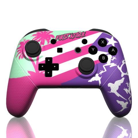 Custom Controller Nintendo Switch Pro - First Attack 2023 Series Competitive Gaming Tournament