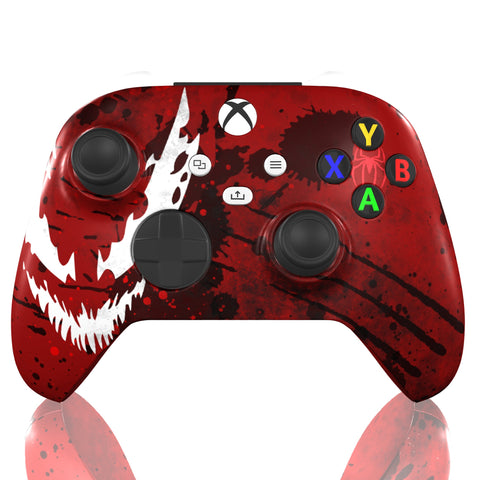 Custom Controller Microsoft Xbox Series X - Xbox One S - Maximum Carnage Spiderman