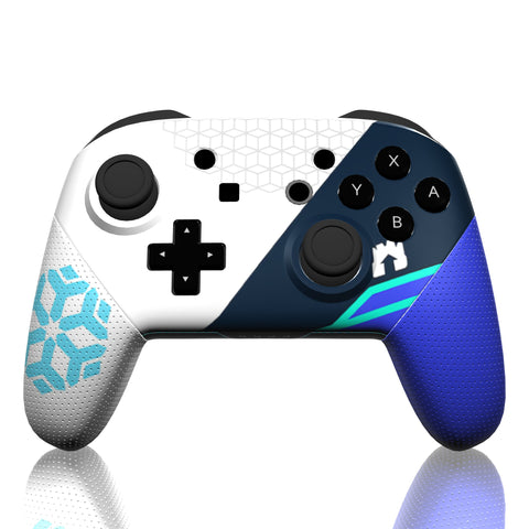 Custom Controller Nintendo Switch Pro - Xbox One S - Mei Overwatch Snowball Ice Snowflake Blizzard FPS First Person Shooter