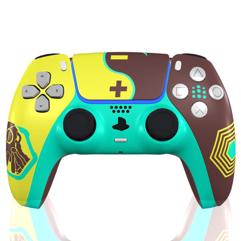 Custom Controller Sony Playstation 5 PS5 - Zenyatta Overwatch Healer Omnic Tranquility FPS First Person Shooter