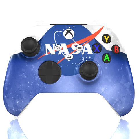 Custom Controller Microsoft Xbox Series X - Xbox One S - NASA Space Agency Classic