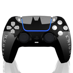 Custom Controller Sony Playstation 5 PS5 - Arkham Knight Dark Superhero Bat Man