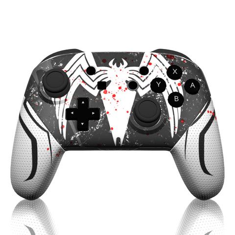 Custom Controller Nintendo Switch Pro - Venomous Symbiote Venom Spiderman