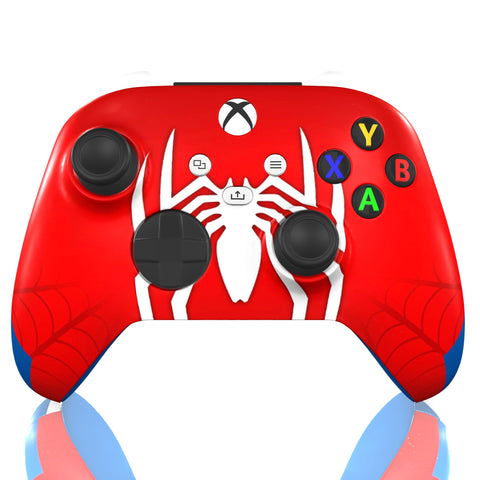 Custom Controller Microsoft Xbox Series X - Xbox One S - Web Slinger Spiderman Superhero