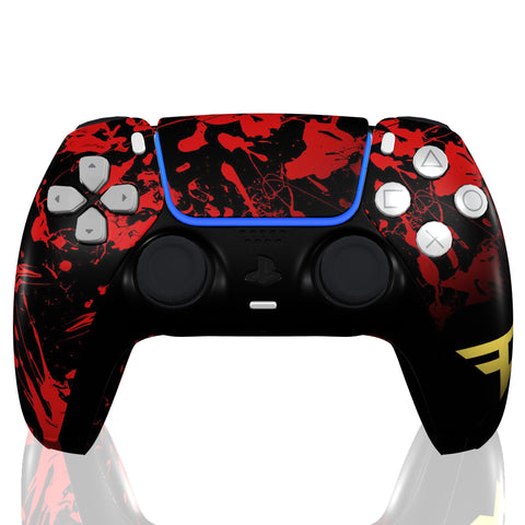 Custom Controller Sony Playstation 5 PS5 - FaZe Esports Competitive Gaming FPS