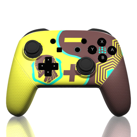 Custom Controller Nintendo Switch Pro - Zenyatta Overwatch Free Your Mind FPS First Person Shooter Support