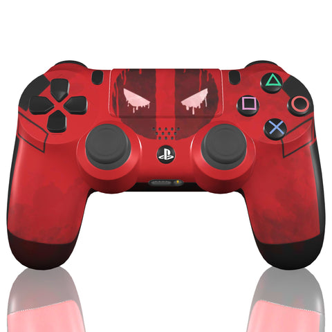 Custom Controller Sony Playstation 4 PS4 - Maximum Effort Deadpool Merc With A Mouth