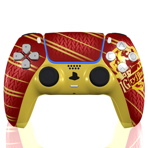 Custom Controller Sony Playstation 5 PS5 - Harry Potter House Gryffindor