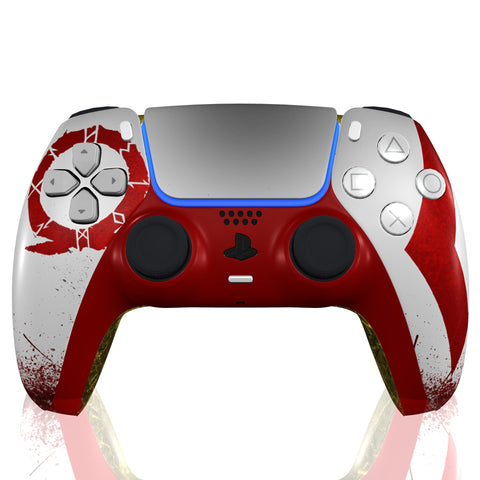 Custom Controller Sony Playstation 5 PS5 - God of War Omega Kratos