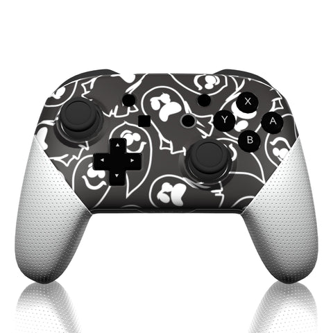 Custom Controller Nintendo Switch Pro - Ghosted Ghosts Halloween Spooky
