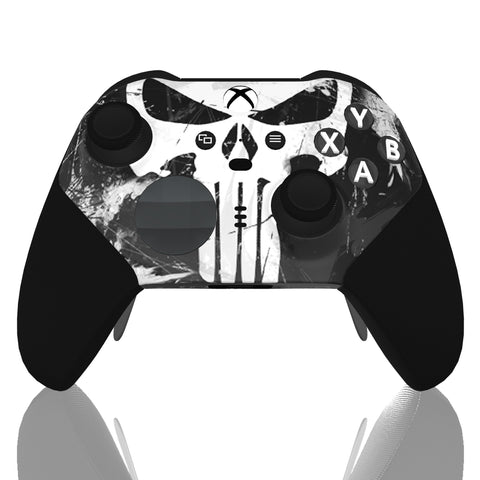 Custom Controller Microsoft Xbox One Series 2 Elite - Punisher Superhero
