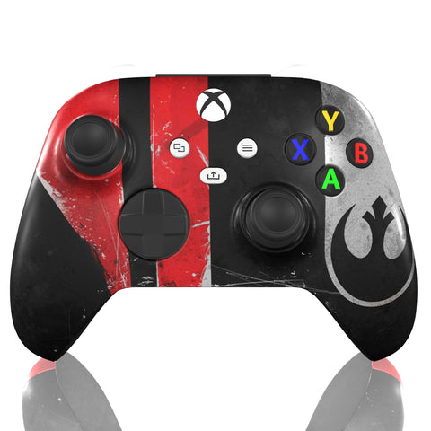 Custom Controller Microsoft Xbox Series X - Xbox One S - X-Wing Star Wars Pilot