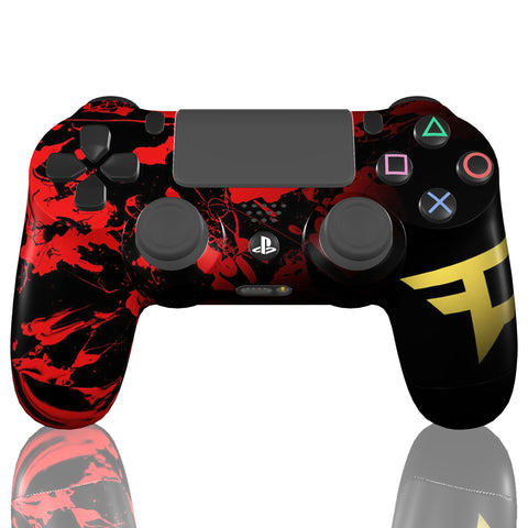 Custom Controller Sony Playstation 4 PS4 - FaZe Esports Competitive Gaming FPS