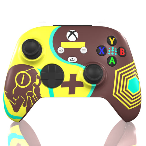 Custom Controller Microsoft Xbox Series X - Xbox One S - Zenyatta Overwatch Healer Omnic Tranquility FPS First Person Shooter