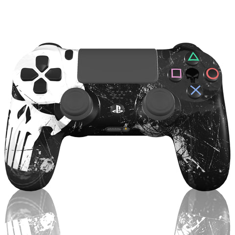 Custom Controller Sony Playstation 4 PS4 - Punisher Superhero