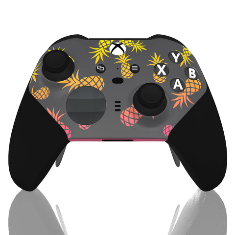 Custom Controller Microsoft Xbox One Series 2 Elite - Pineapple Express Summer Time Ombre Fade Fruit
