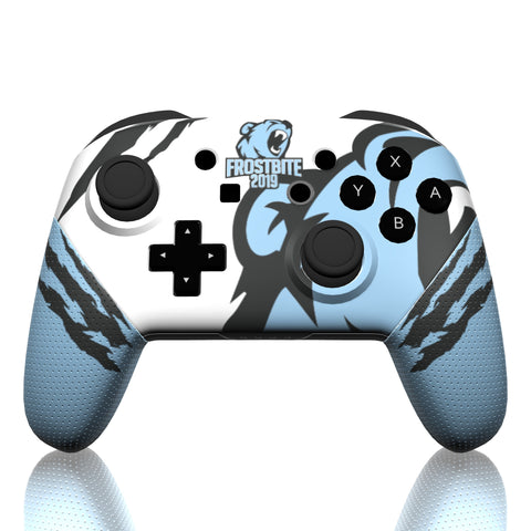 Custom Controller Nintendo Switch Pro - Frostbite 2020 Competitive Gaming Tournament