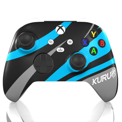Custom Controller Microsoft Xbox Series X - Xbox One S - KuruHS 2.0 Carbon YouTuber Streamer Gaming