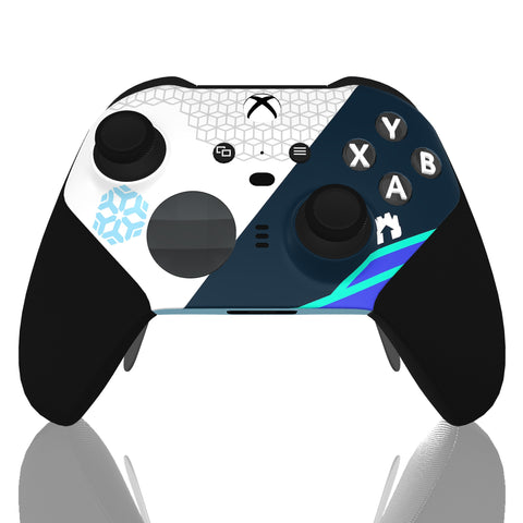 Custom Controller Microsoft Xbox One Series 2 Elite - Mei Overwatch Snowball Ice Snowflake Blizzard FPS First Person Shooter