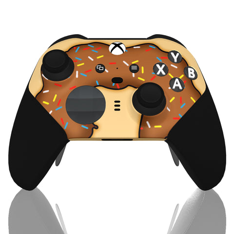 Custom Controller Microsoft Xbox One Series 2 Elite - Fresh Glazed Chocolate Donut Sweet Sprinkles
