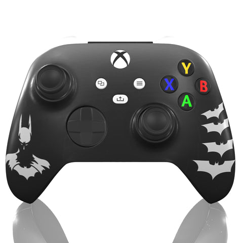 Custom Controller Microsoft Xbox Series X - Xbox One S - Dark Knight Batman Superhero