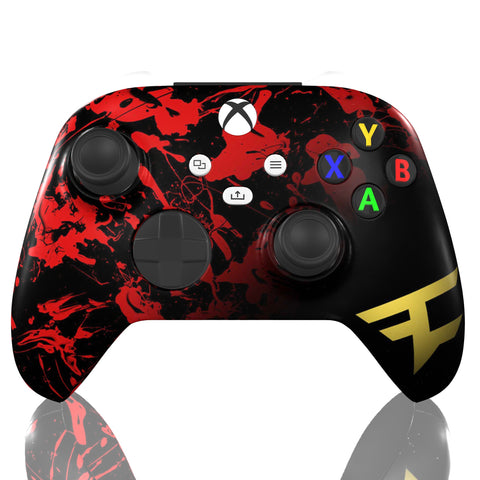 Custom Controller Microsoft Xbox Series X - Xbox One S - FaZe Esports Competitive Gaming FPS