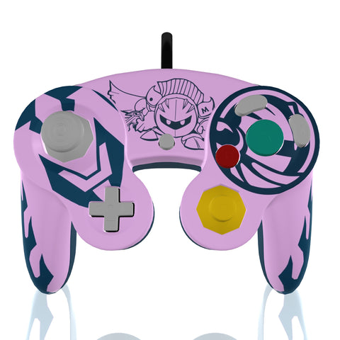 Custom Controller Nintendo Gamecube - Metaknight Kirby SSBU Super Smash Bros. Ultimate Melee Brawl