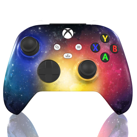 Custom Controller Microsoft Xbox Series X - Xbox One S - Galaxy Space Stars Universe