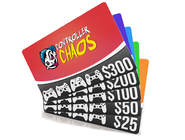 Chaos Gift Cards Custom Controller